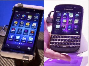 pictures of BB z10 and Q10