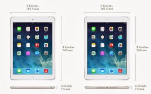 iPad air picture and specs
