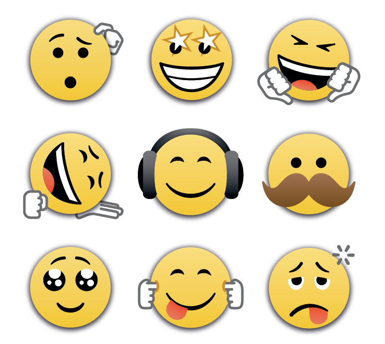 bbm8 emojis